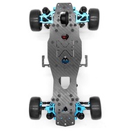 [superbuy666]DIY RC Car Rear-Drive Drift Racing Frame for 1/10 Mini-Size RC Car Frame Drift Car Kit 