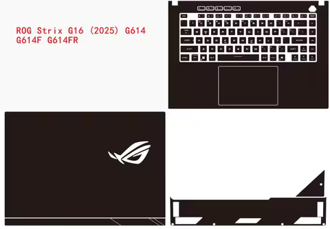 Full Body Laptop Vinyl Decal Cover Sticker Skin For Asus ROG Strix G16 2025 G614 G614F G614FR G614J 