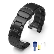 FGTRE 304L นาฬิกาแท่งสแตนเลสสตีลนาฬิกา Casio GST W300 G 400G B100 S310 S120 S110สายนาฬิกา W110พร้อมเ