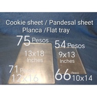 flat sheet / plancha / cookies flat sheet / pandesal tray / flat baking tray