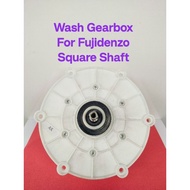 Washing machine gearbox for fujidenzo square shaft