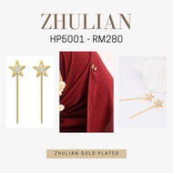 ZHULIAN [HP5001] BROOCH ZHULIAN KERONGSANG ZHULIAN GOLD PLATED EMAS ZHULIAN