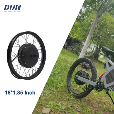 QS205 18*1.85 Inch wheel V3 Rated Power 3000W Peak 8KW 50H WP with Rim for Electric Bike E-Bike BLDC