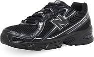 New Balance 740 School Shoes (Black/Silver)