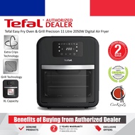 Tefal Easy Fry Oven & Grill Healthy Fryer Digital 9-in-1 Air Fryer Less Oil Frying (11L/2050W) FW501