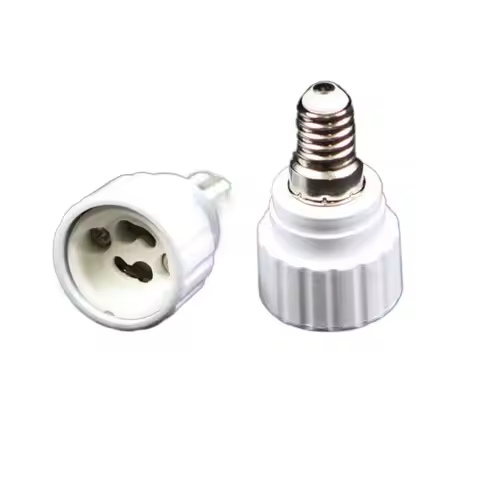E27 Male to E14 B22 GU10 E40 Female Lamp Holder Converter Heat-resistant Multiple Models Lamp Base D