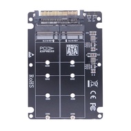 SSD アダプター M.2 SSD to U.2 アダプター M2 SATA NVMe Key B/M NGFF SSD to PCI-e U2 SFF-8639 変換アダプター PCIe M2 PC