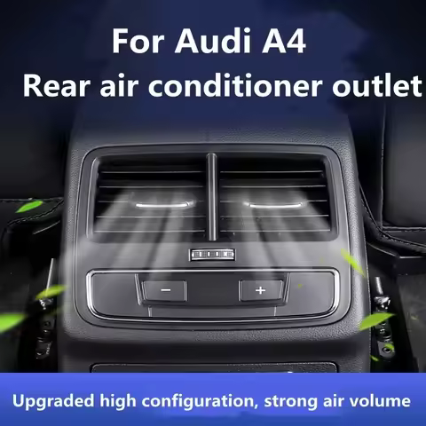 For the new Audi A4 B9 Q5 rear air conditioning air outlet upgrade modification real air outlet orig