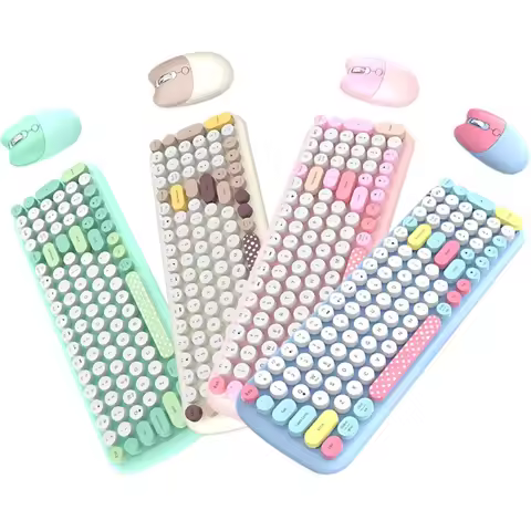 Mofii Wireless Keyboard And Mouse For PC 2.4Ghz Multi Device Keyboard Mouse Comb For Notebook Laptop