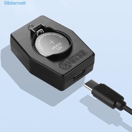 DARNELL Lithium Coin Charger, with Light Lightweight Button Battery Charger, Compatible Convenient T