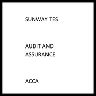 Audit and Assurance ACCA