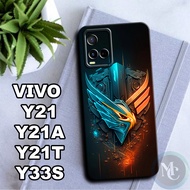 CC39 Flexible rubber softcase for Vivo Y21, Y21A, Y21T, Y33S esport Motif/ Vivo Y21/case Vivo Y21/ca