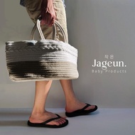 PERALATAN Jageun Premium Rope Caddy Diaper Bag | Baby Equipment Diaper Woven Bag