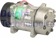 DELPHI TSP0159042 A/C Air Conditioning Compressor with ID: Sanden SD7H15 PAG 46 with 119 mm Pulley