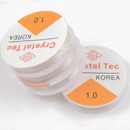 Tali Senar Elastis 0.5mm/0.6Mm/0.7Mm/0.8Mm/1.0Mm Tali Nyilon Karet Elastis Bahan Craft Kerajinan COD