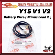 Ysuku Y15 ZR Y15ZR V1 V2 Battery Wire Harness Hardness Minus Lead 2 Tali Cable Batery Wire Wayar Neg
