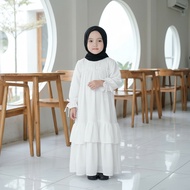 Gayatri Gamis Abaya for Children 1-12 Years Old Teenagers aurora Material Anti-UV Cool and Comfortab