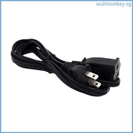 WU 1 5m US Power Extension Cable Cord US 2-Prong Male Female Power Cable US Outlet