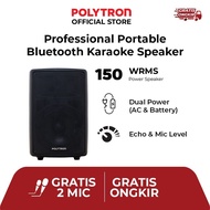 SPEAKER ORIGINAL POLYTRON PAS PRO 8F3 BONUS 2MIC