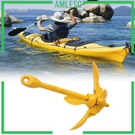 [Amleso] Folding Grapnel Anchor Kayak Boat Docking Dinghy Small Boat Sailboat