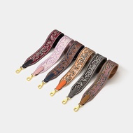 Bag strap, suitable for Coach handbag colorful canvas shoulder strap, crossbody 5cm wide bag strap, boutique bag accessories