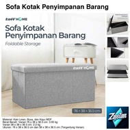 Sofa Storage Box Foldable Storage Box 76x38x36.5cm - L1705