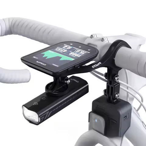 CYCLAMI Bicycle Computer Mount Gopro Camera Mount Headlight Mount M5 M6 for GARMIN XOSS IGPSPORT, M6