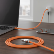 USB to Micro Android Charger Cable 100W Super Fast Charging 180° Rotation for Xiaomi