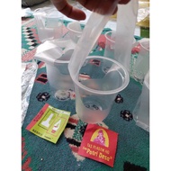 RedBell "putri village/ plastic bag for 12oz to 22oz ice pop cups. Size 12x23cm, contents +/ - 69 pc