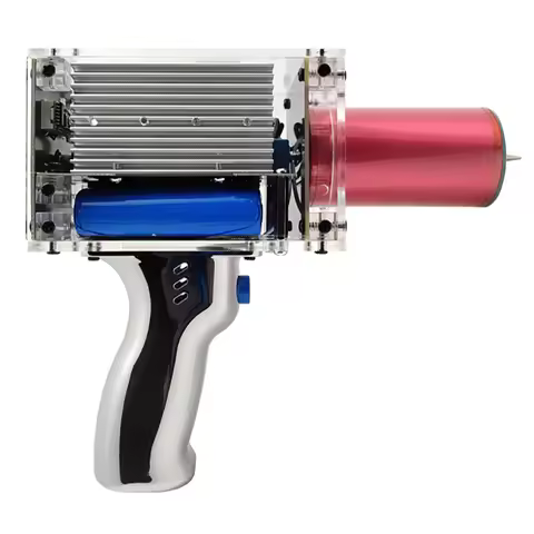 Third Generation Plus 80W 6A Tesla-Coil Gun Portable Handheld Tesla-Coil High Voltage Generator Arti