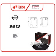 Remsa Rear Brake Pad  - Nissan 350Z Z33
