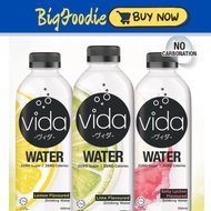 [BFD] Vida Drinking Water Zero Sugar 500ml ( Lime/Lemon/ Salty Lychee)