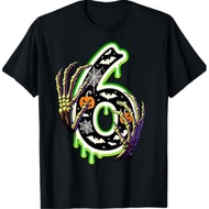 Six Seven Meme 6 7 67 Halloween Skeleton Couple Costume T-Shirt