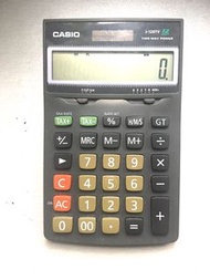 80%新 casio J-120TV 專業大 12 digit 位 LED 芒 會計師專用計算機 Professional Calculator