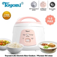 Toyomi 0.8L Electric Rice Cooker / Warmer RC 2032