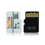 8GB MicroSD SDHC SD industrial Ultra Class 10 TF card U1 SDSDQUA-008G