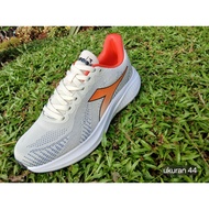 Diadora grey running sports shoes size 44