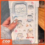 Suitable for Realme Note 60 Note 70 Realme C61 Realme C63 C71 C75Cute cartoon bear shockproof TPU ph