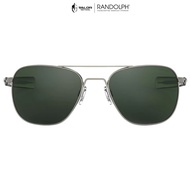 RANDOLPH - Aviator - Gunmetal & AGX แว่นกันแดด แว่นตาทรงนักบิน