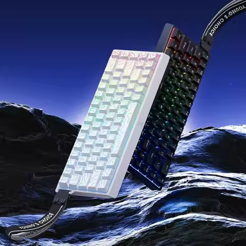 Ace60 magnetic keyboard,Gaming keyboard, wired 61 keys keyboard, ergonomic design, support for mixed