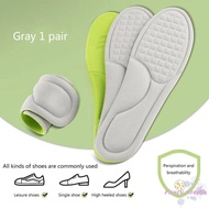 Breathable Sweat-Wicking Shoe Insoles for Men Size 45-46 - 2 Pairs Set