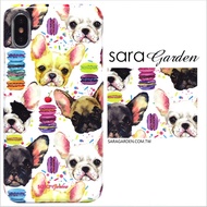 【Sara Garden】客製化 手機殼 蘋果 iphone5 iphone5s iphoneSE i5 i5s 水彩 馬卡龍 鬥牛犬 保護殼 硬殼