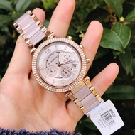 Pre Michael Kors MK Parker Mini Multi-Function Ladies Watchนาฬิกาแบรนด์เนมแท้100% MK5896