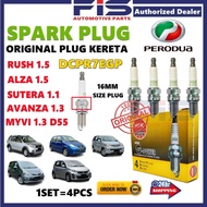 FIS Spark Plug Toyota Perodua Naza Rush 1.5 Alza 1.5 Sutera 1.1 Avanza F601 Myvi 1.3 DCPR7EGP Plug K