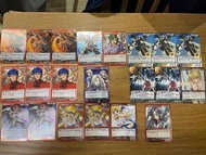 大量 高達卡 Gundam War Card Sunrise Crusade