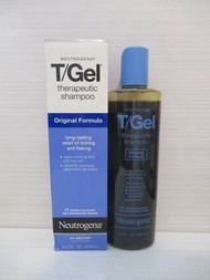 👍250ml 8.5fl oz Neutrogena T gel original formula Therapeutic shampoo 露得清 去頭屑洗髮水洗頭水，有可能或有助於皮炎，皮屑，脂漏性