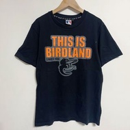 MLB BALTIMORE ORIOLES 巴爾的摩金鶯 短袖T恤 M號