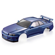 Andoer Killerbody 48716 Nissan Skyline (R34) Finished Body Shell Frame for 1/10 Electric Touring RC 