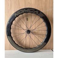 Ready Stock- KOMCAS Carbon Wheelset PRO Series Rim / Disc Brake 50mm 65mm