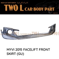 Myvi Icon 1.3 Gear Up Se Rear Skirt Pu Bodykit Belakang Skirt 2015 2016 2017 Perodua